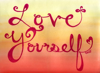 Love yourself again