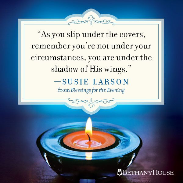 Blessings for the evening quote