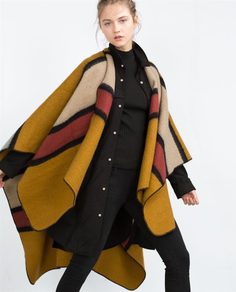 Poncho, Wrap, #poncho #wrap, Zara #zara